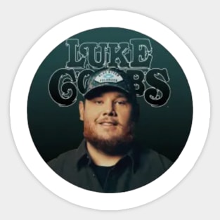 Luke Combs // Country Singer Vintage // T-Shirt Sticker